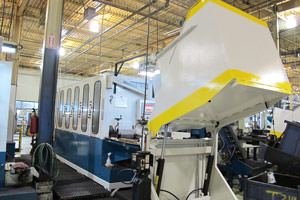 painted machinery in an industrial factory in Guelph