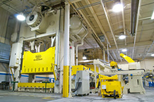 painted stamping plant manufacturing equipment in London