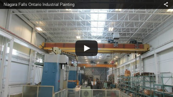 Niagara Falls Ontario industrial painting video