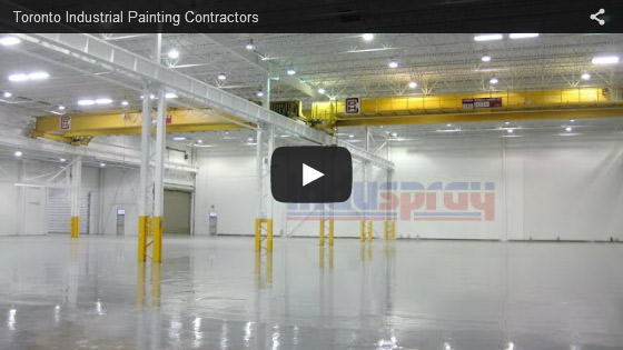 Toronto industrial painting contractors video