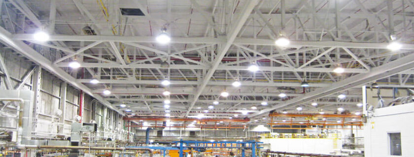 Ceiling & Support Structure Painting Project