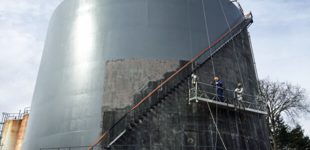 Storage Tank Painting Project, IN PROGRESS