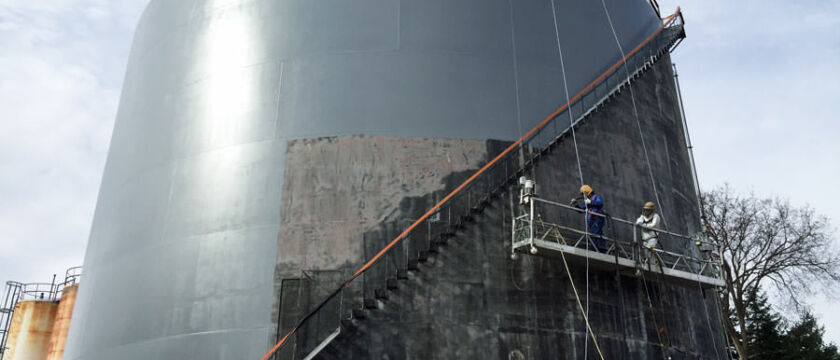 Storage Tank Painting Project, IN PROGRESS