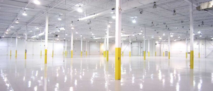 Epoxy Floor, Structure & Ceiling Project