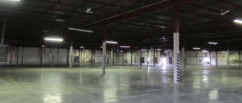 Epoxy Floor, Structure & Ceiling Project 4, BEFORE