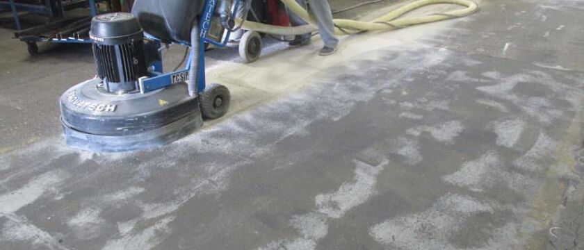 Epoxy Floor Coating Project, IN PROGRESS