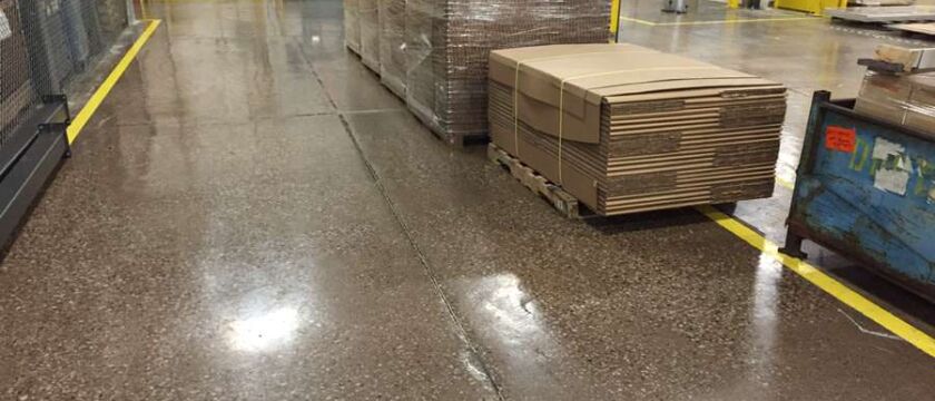 Concrete Floor Coating Project