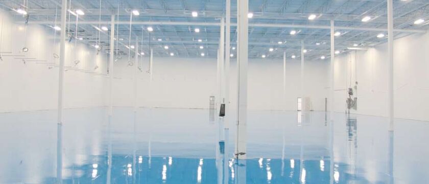 Epoxy Floor, Structure & Ceiling Project