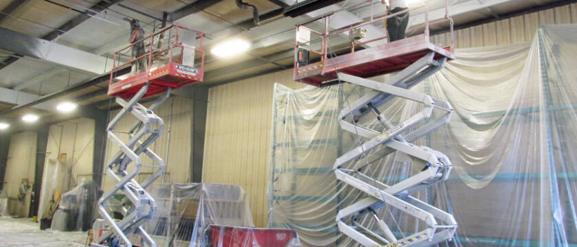 Ceiling Painting Project, IN PROGRESS