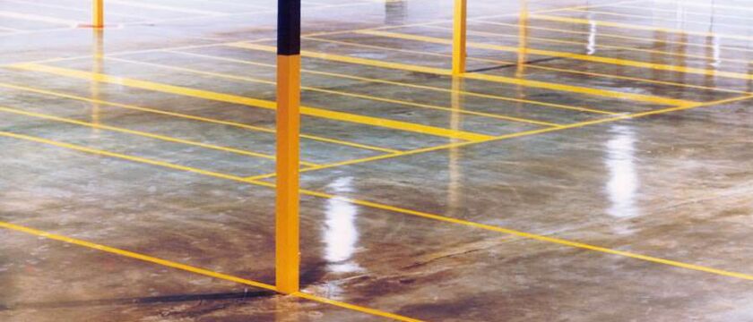 Floor Line & Markings Painting Project