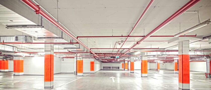 Parking Garage Painting Project