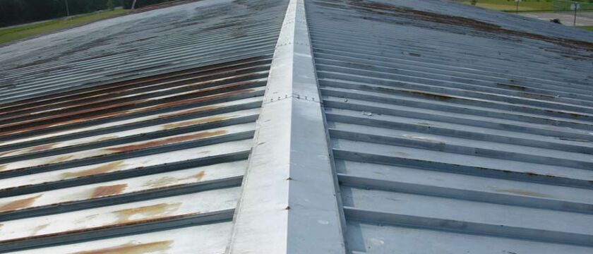 Metal Roof Painting & Refinishing Project 1, BEFORE