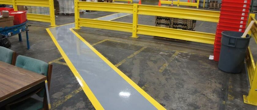 Pedestrian Safety Walkway Painting Project
