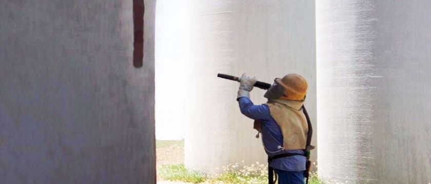 Sandblasting Project, IN PROGRESS