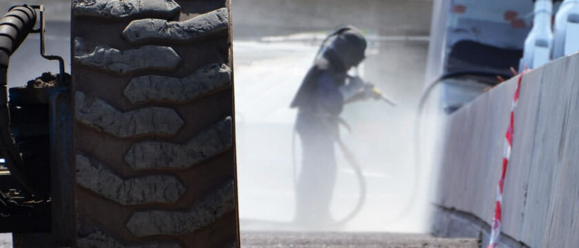 Sandblasting Project, IN PROGRESS