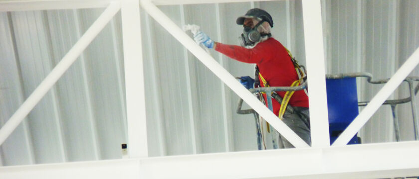 Intumescent Paint Application