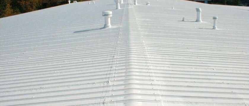 Metal Roof Painting & Refinishing Project