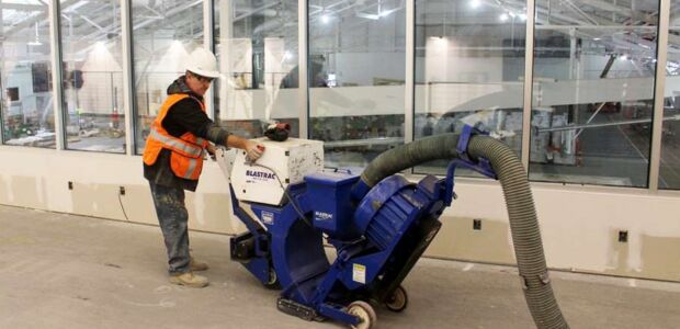 Epoxy Floor Coating Project, IN PROGRESS