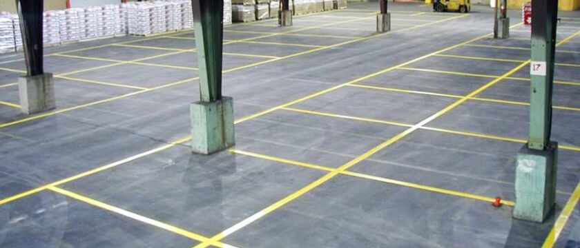 Floor Line & Markings Painting Project